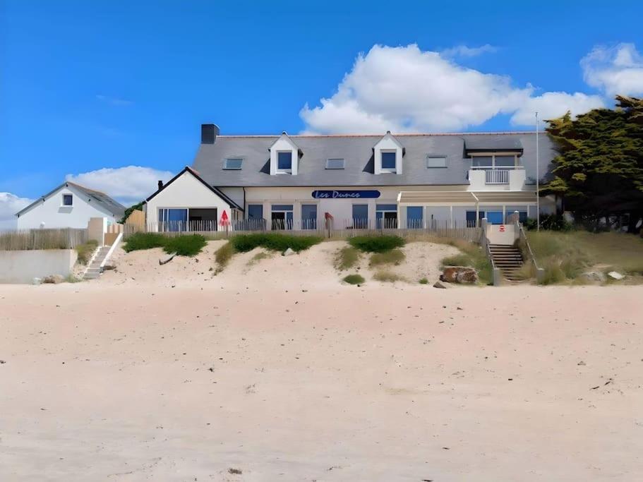 Appartement Pour 3 Personnes Sur La Plage Les Pieds Dans Leau Plonevez-Porzay ภายนอก รูปภาพ