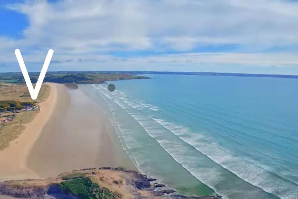 Appartement Pour 3 Personnes Sur La Plage Les Pieds Dans Leau Plonevez-Porzay ภายนอก รูปภาพ